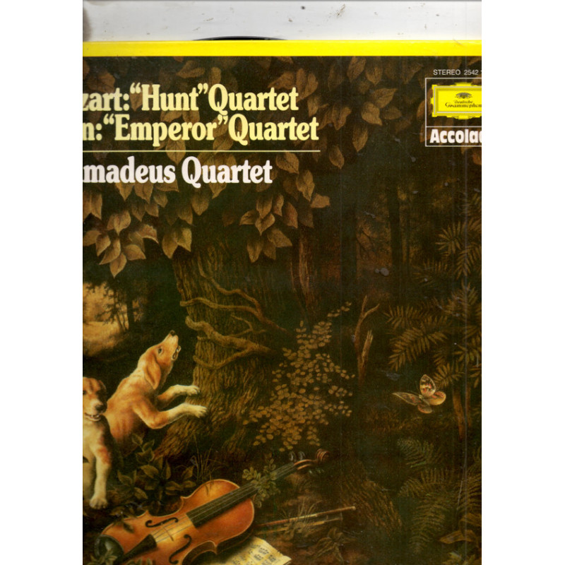 Mozart - String Quartet In C Major, Op. 76, No.3. "Emperor" / String Quartet In B Flat Major, K.458, "The Hunt" Mozart - String Quartet In C Major, Op. 76, No.3. "Emperor" / String Quartet In B Flat Major, K.458, "The Hunt"